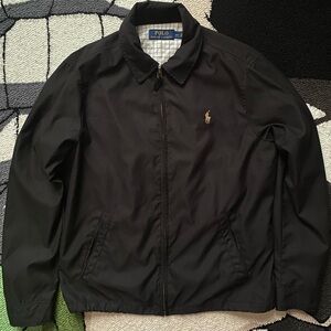 Vintage Polo Ralph Lauren Harrington Jacket Plaid Lined Size Small